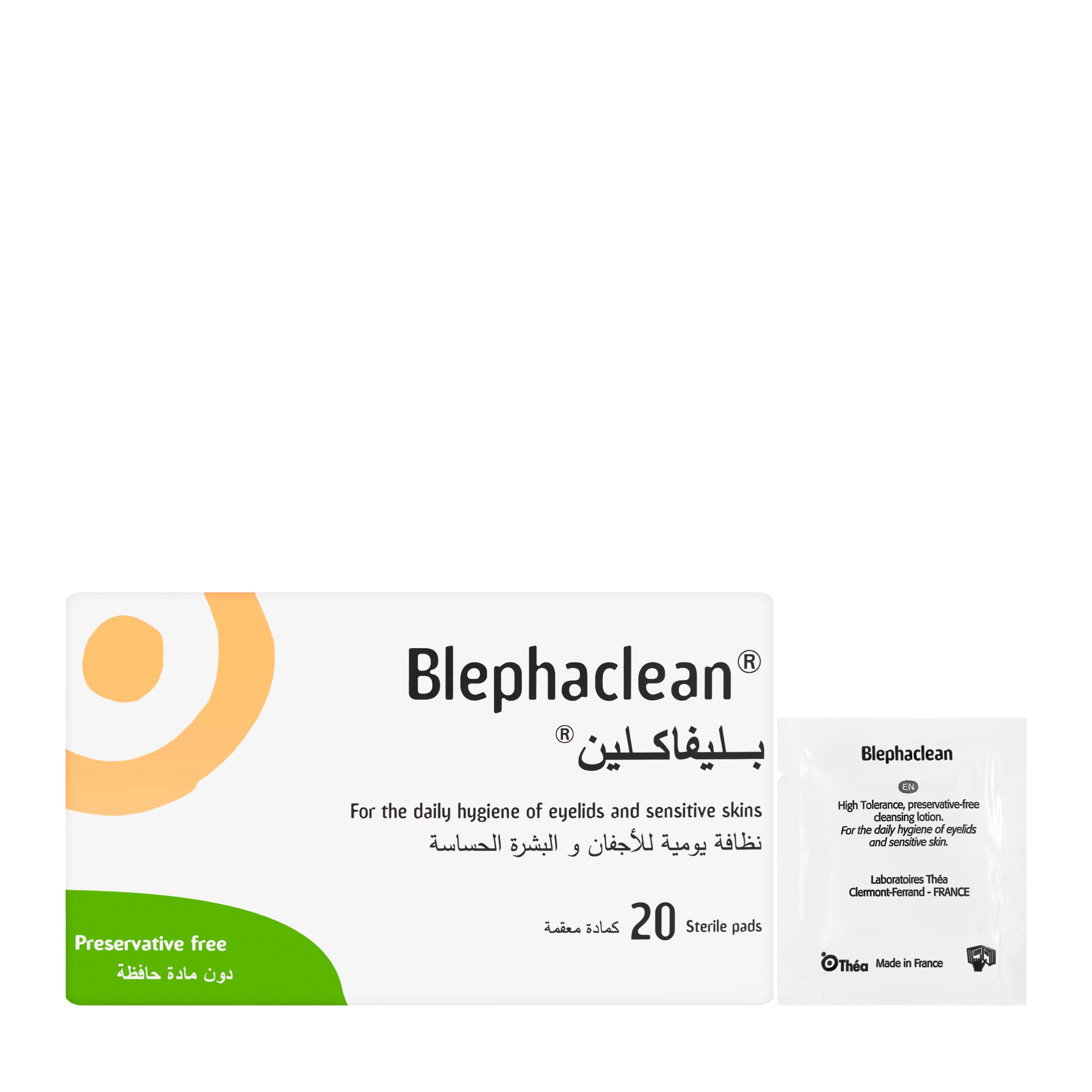 Blephaclean Eye Wipes 20Pieces