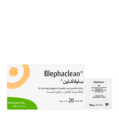 Blephaclean Eye Wipes 20Pieces