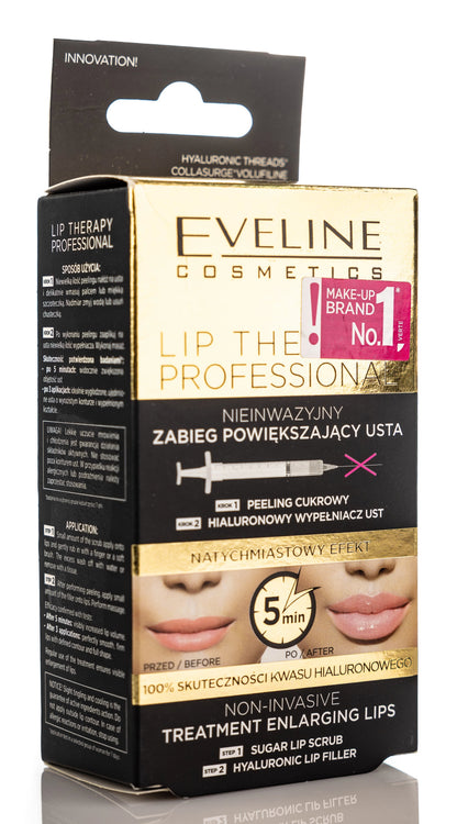 Eveline Cosmetics Sugar Lip Scrub + Hyaluronic Lip Filler 7 Ml