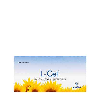 L-Cet 5Mg 20 Tablets