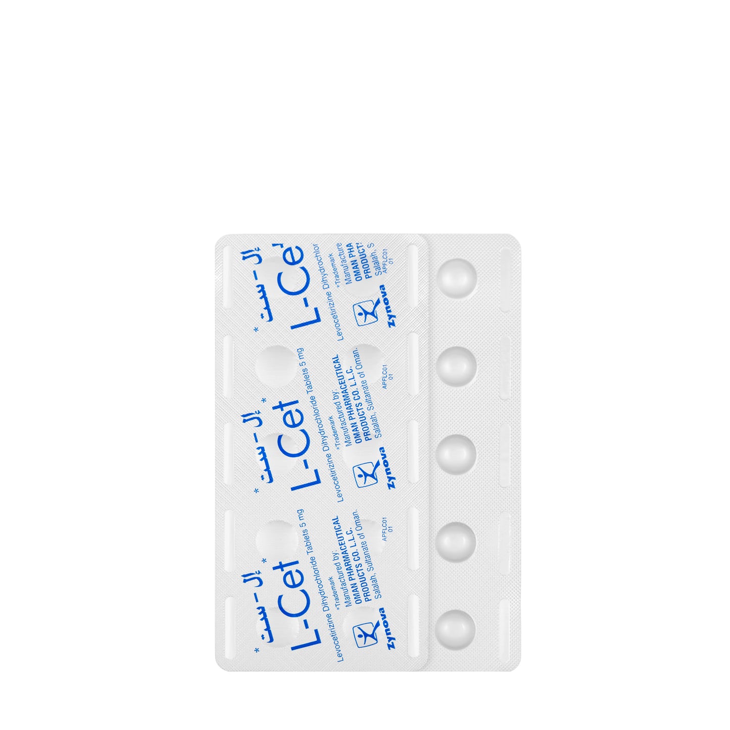 L-Cet 5Mg 20 Tablets