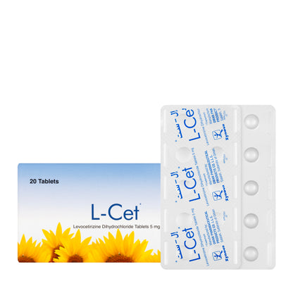L-Cet 5Mg 20 Tablets