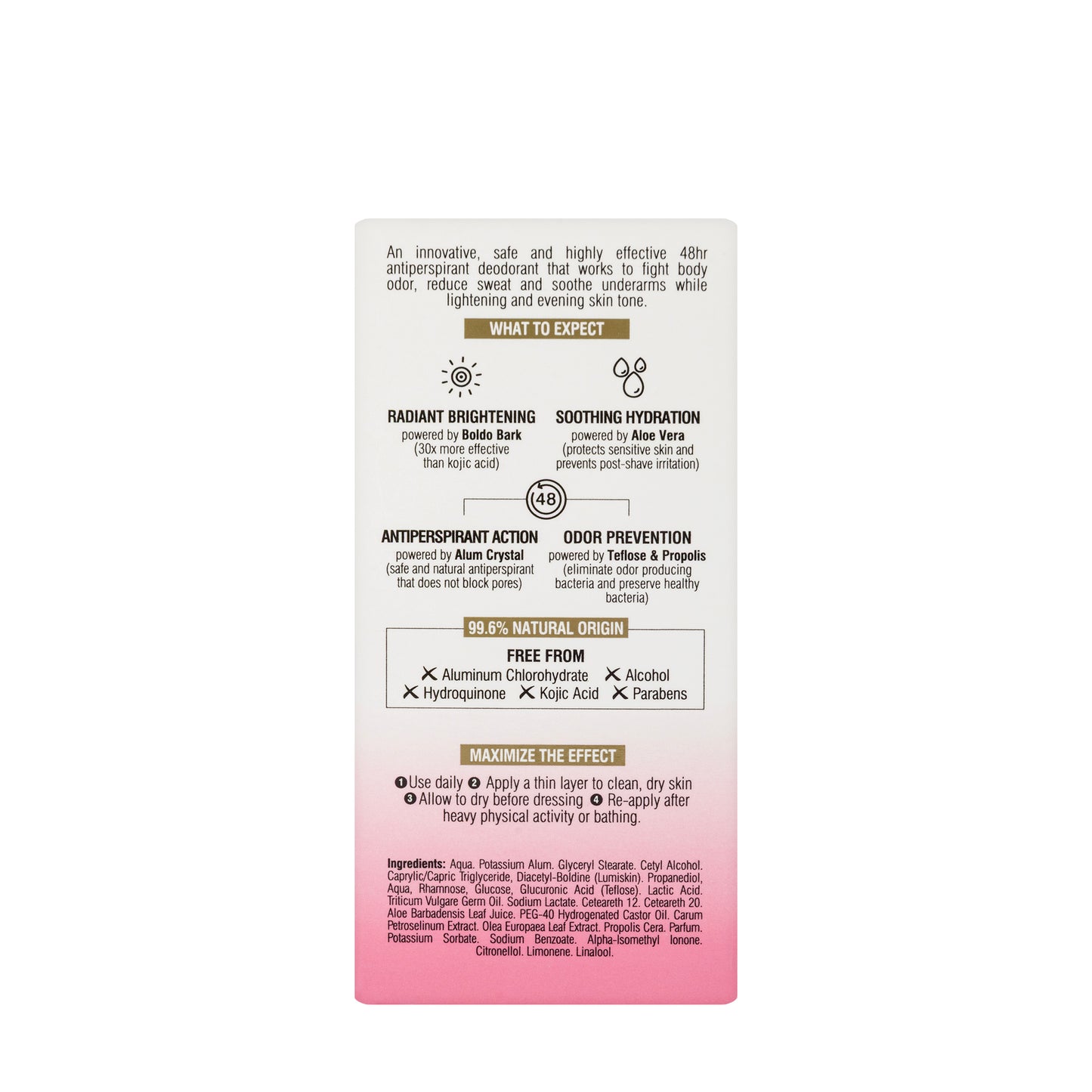 Beesline 48 Hours Whitening Roll On Deo Elder Rose 50 Ml