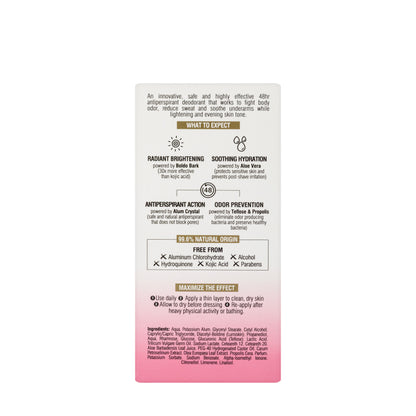 Beesline 48 Hours Whitening Roll On Deo Elder Rose 50 Ml
