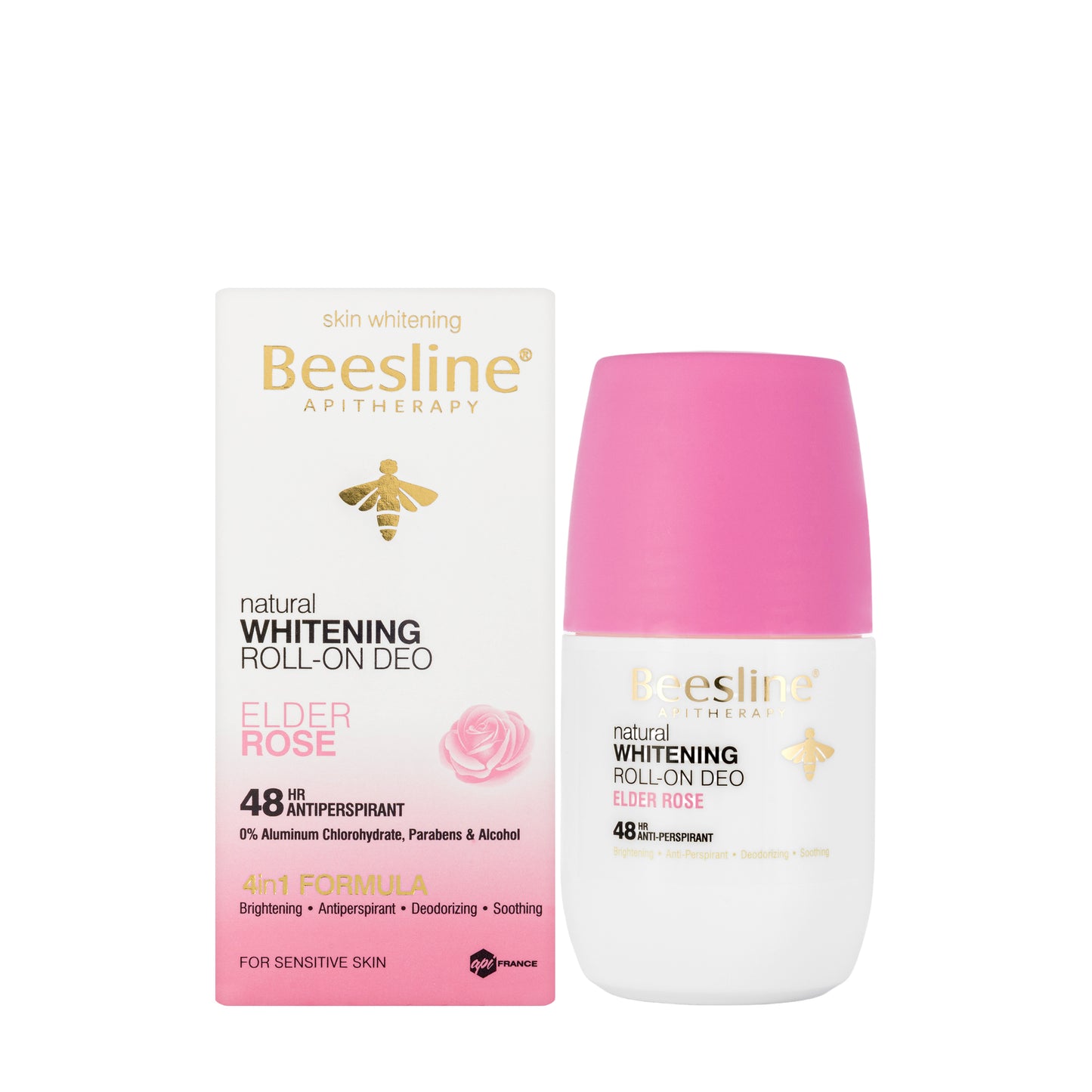 Beesline 48 Hours Whitening Roll On Deo Elder Rose 50 Ml