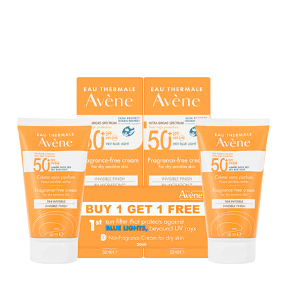 Avène SPF 50+ Very High Protection Cream 50 Ml 1+1 Offer Pack