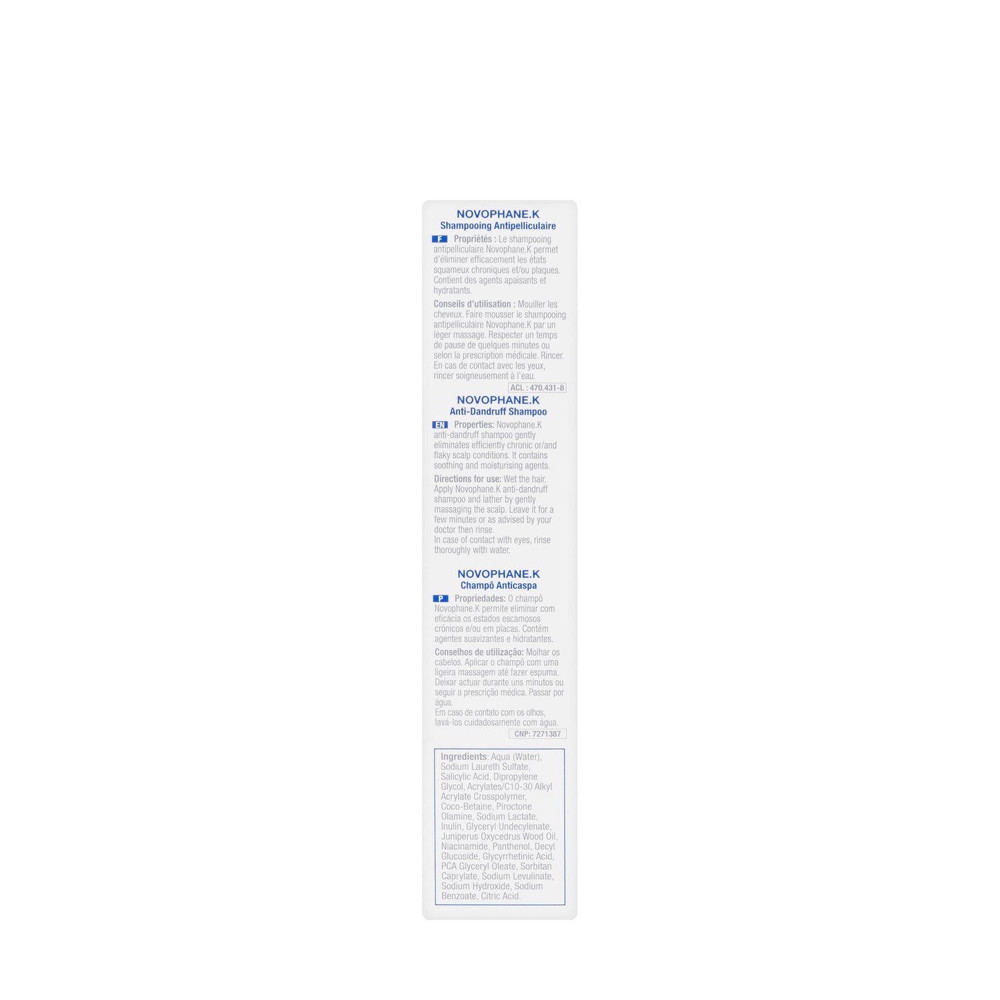 ACM Novophane.K shampoo 125 Ml