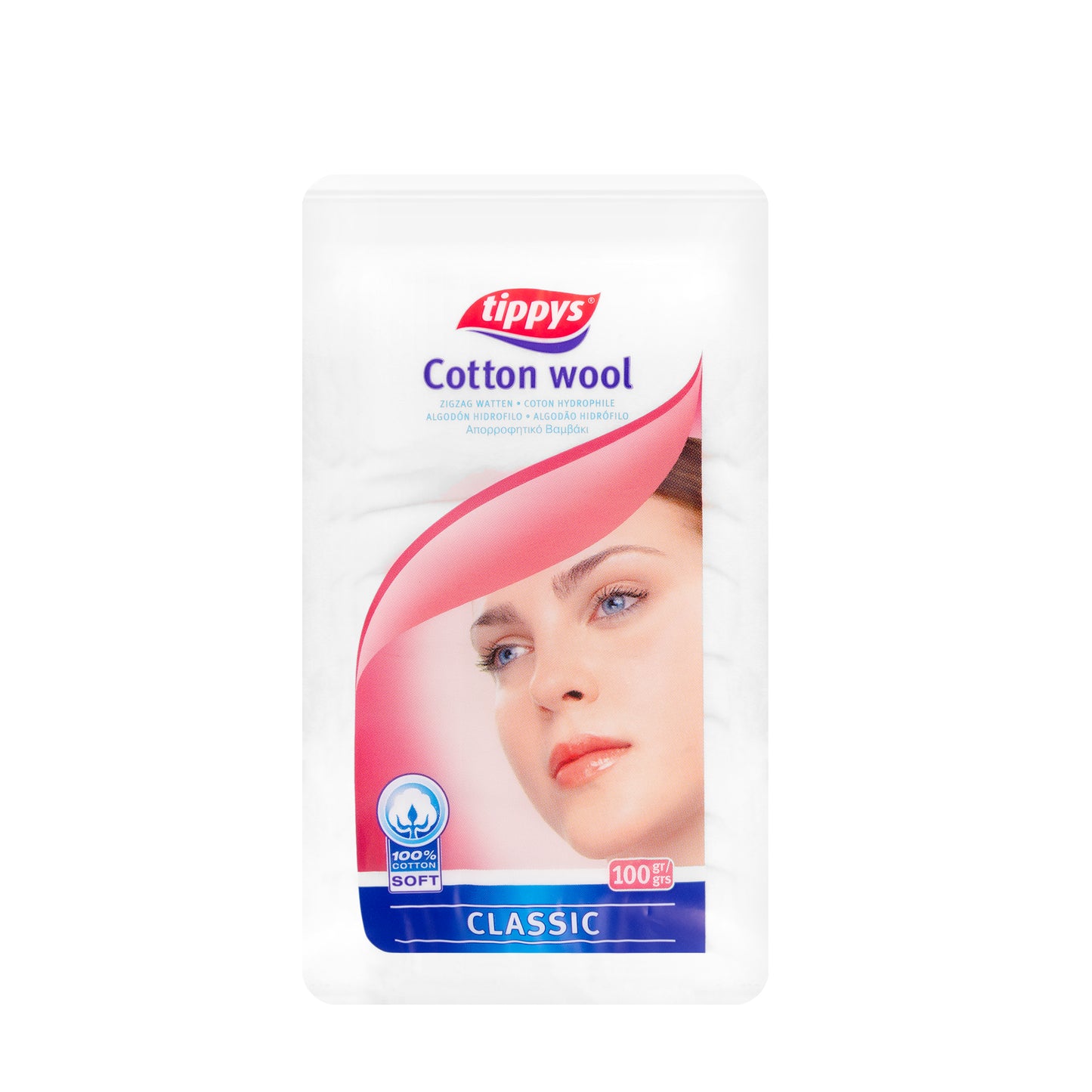 Tippys Cotton Wool 100 Gm