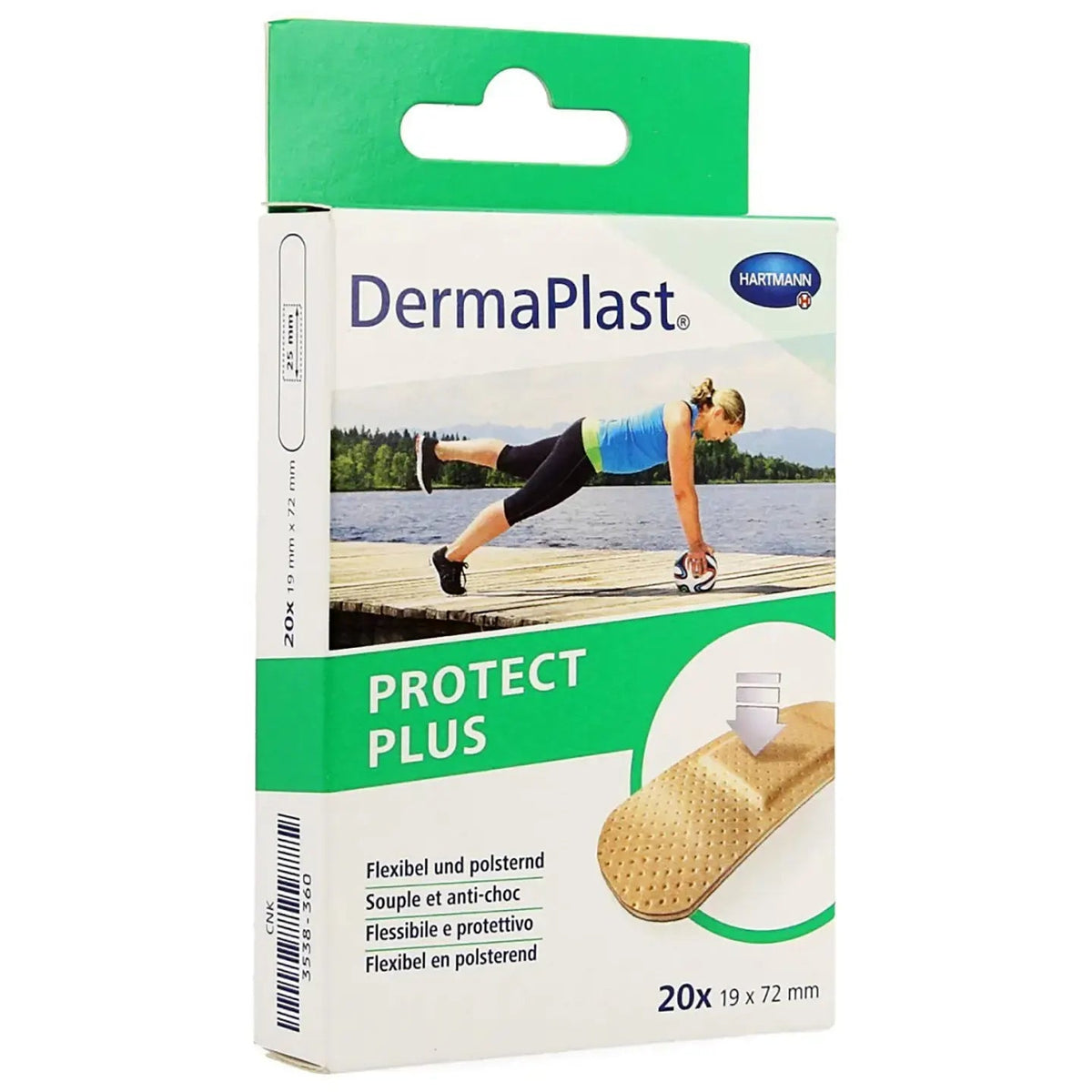 Hartmann Dermaplast Protect (19x72mm) 20 Pieces