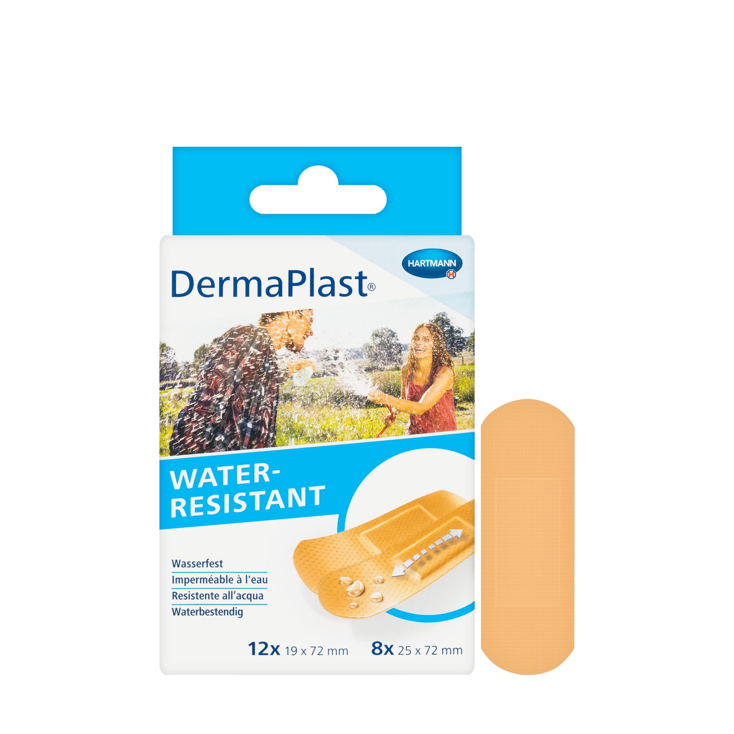 Hartmann Dermaplast Water Resistant  20 Pieces [2 sizes]