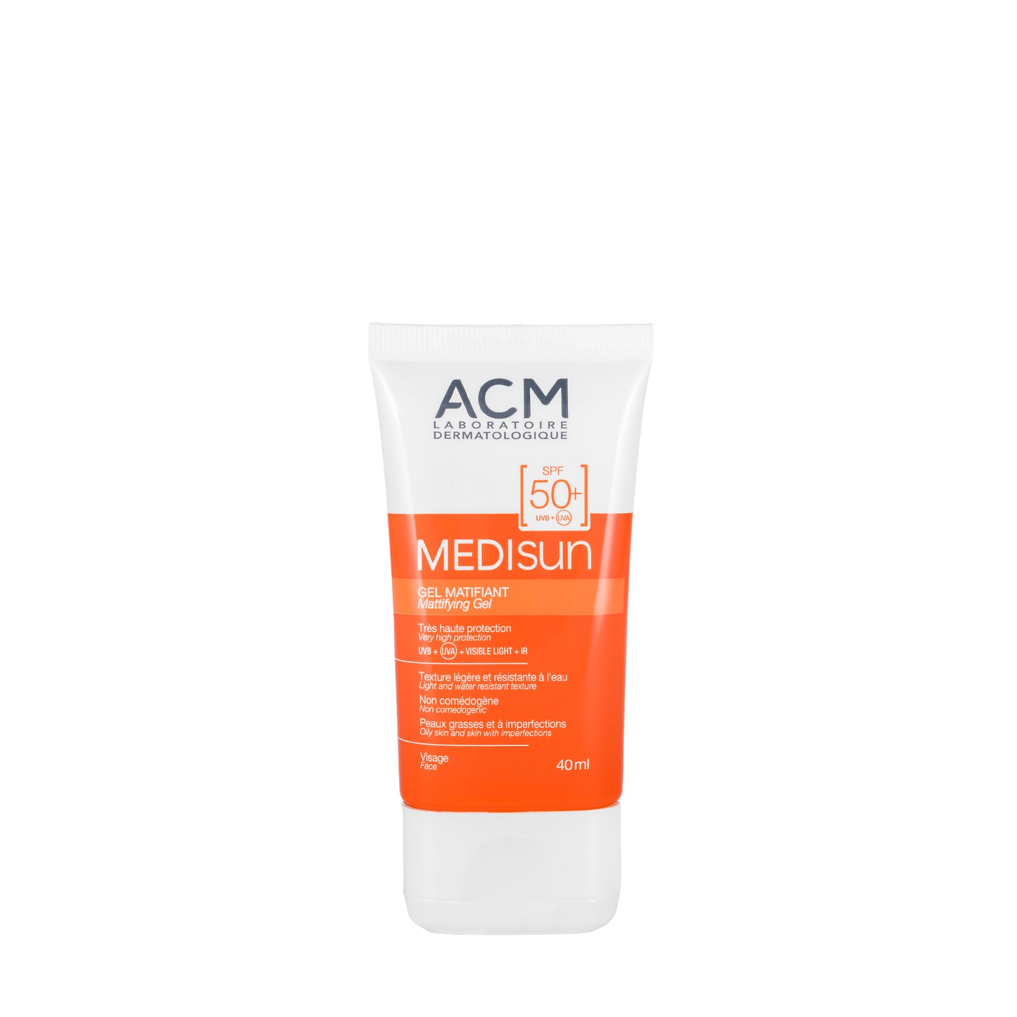 ACM Medisun [Sensitelial] Mattifying Spf 50+ Gel 40 Ml