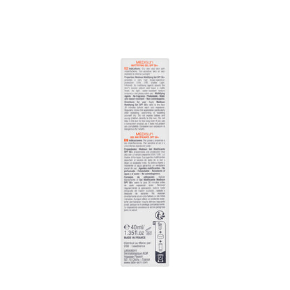 ACM Medisun [Sensitelial] Mattifying Spf 50+ Gel 40 Ml