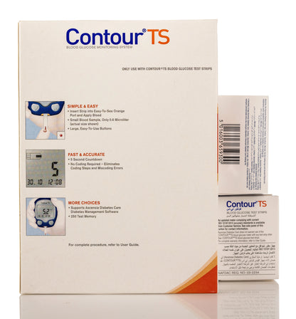 Contour Ts Machine Mmol+ 50 Strips