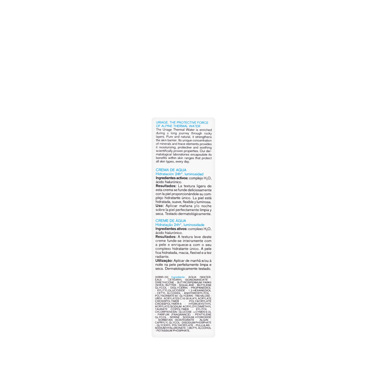 Uriage Eau Thermal Water Cream [Light] 40 ml [All Skin]