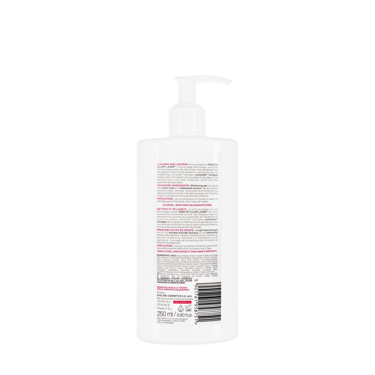 Eveline White Prestige 4D Whitening Daily Intimate Gel 250 Ml