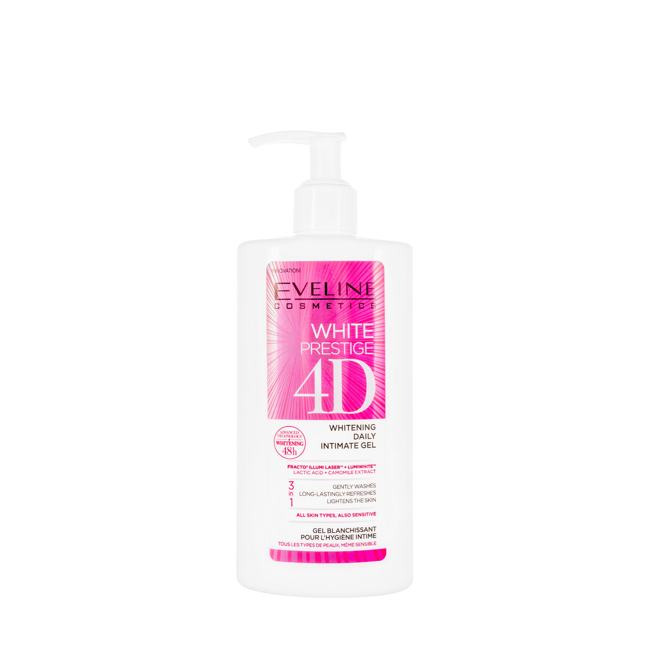 Eveline White Prestige 4D Whitening Daily Intimate Gel 250 Ml
