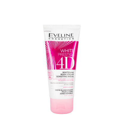 Eveline White Prestige 4D Whitening Body Cream for Sensitive Areas 100 Ml