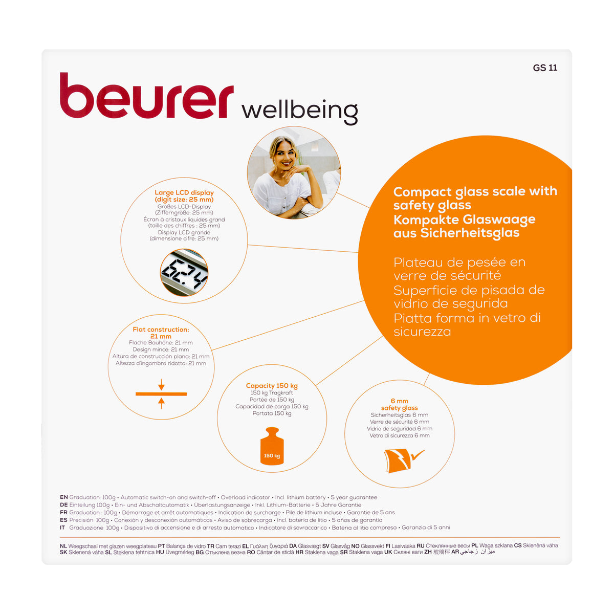 Beurer Digital Scale GS-11