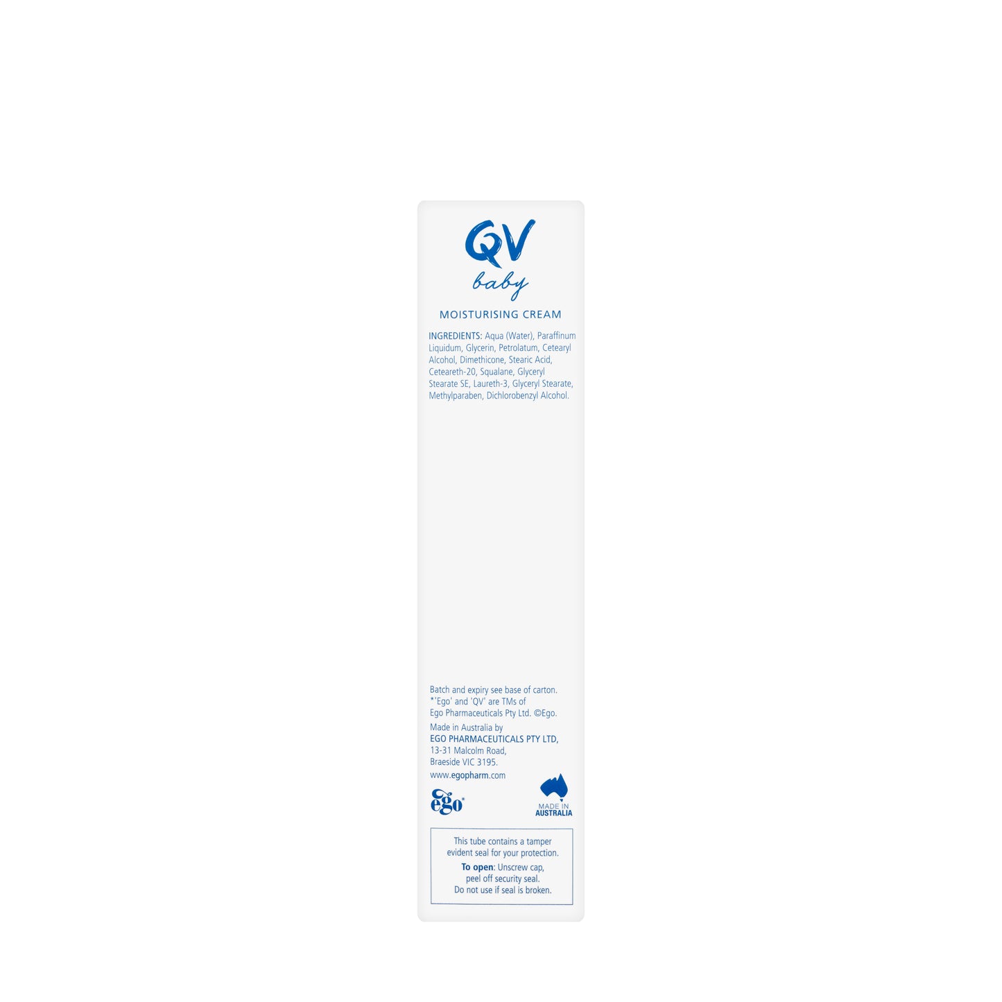 QV Baby Moisturising Cream 100 gm