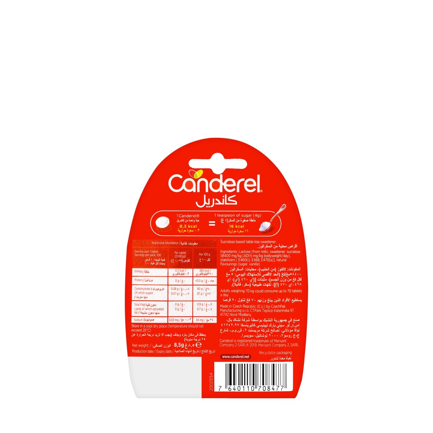 Canderel Sucralose 100 Tablet