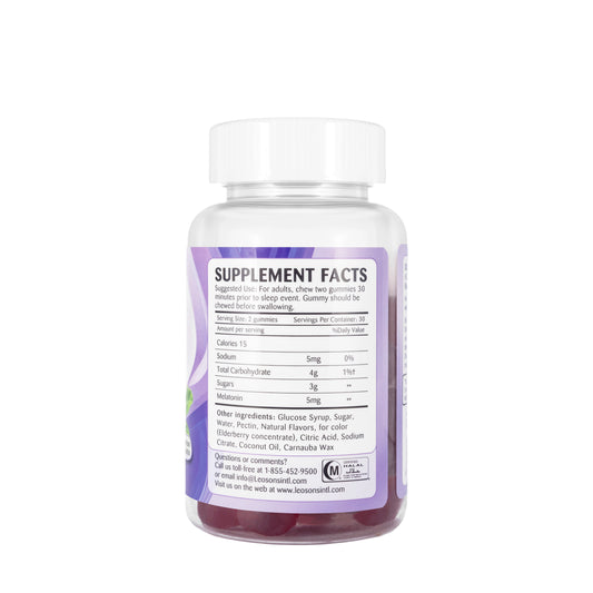 Amerix Melatonin 5 mg 60 Adult Gummies