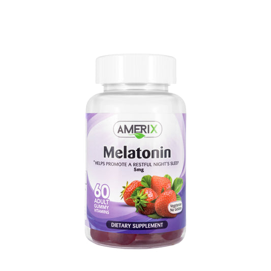Amerix Melatonin 5 mg 60 Adult Gummies