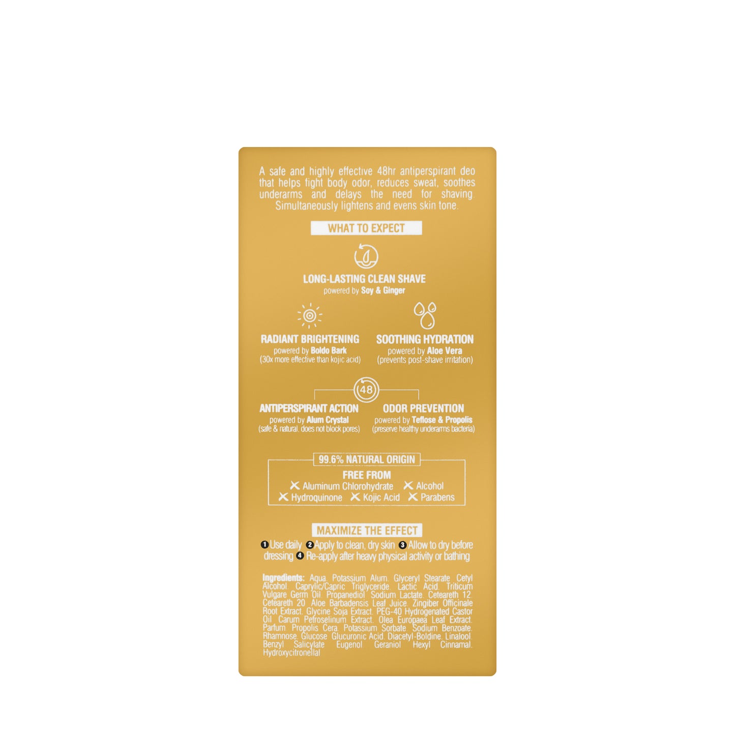Beesline 48 Hours Whitening Roll On Deo Hair Delay 50 Ml