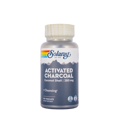 Solaray Activated Charcoal 90 Capsules