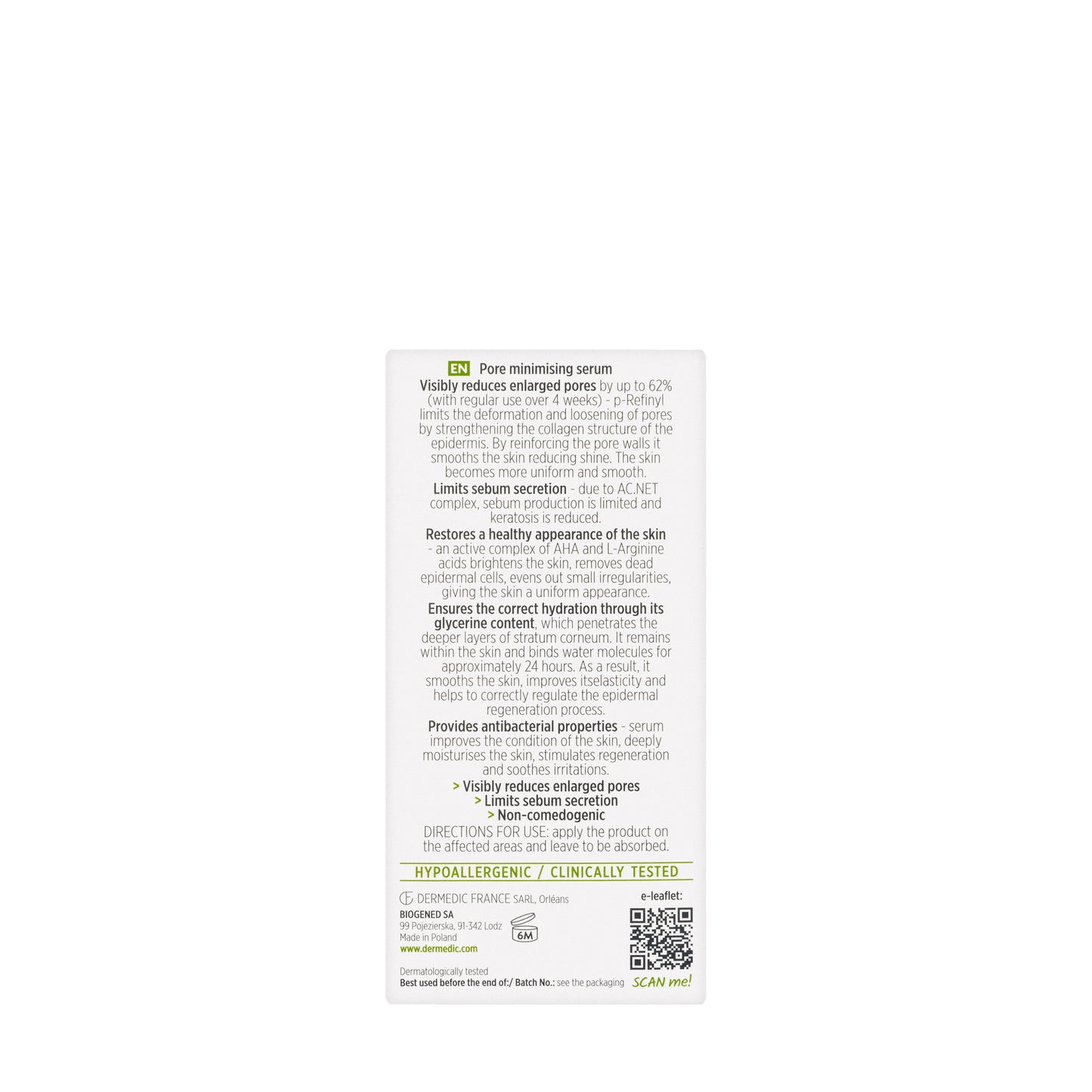 Dermedic Normacne Preventi Pore Minimising Serum 30 ml