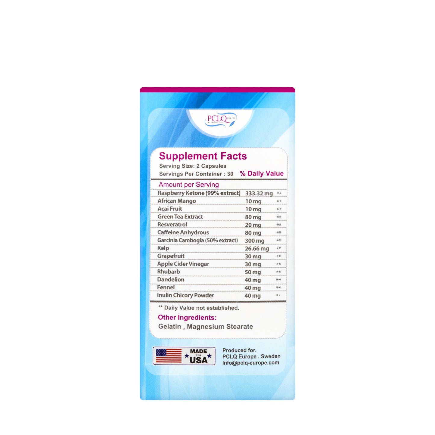 PCLQ Lipoless Advance 60 Capsules