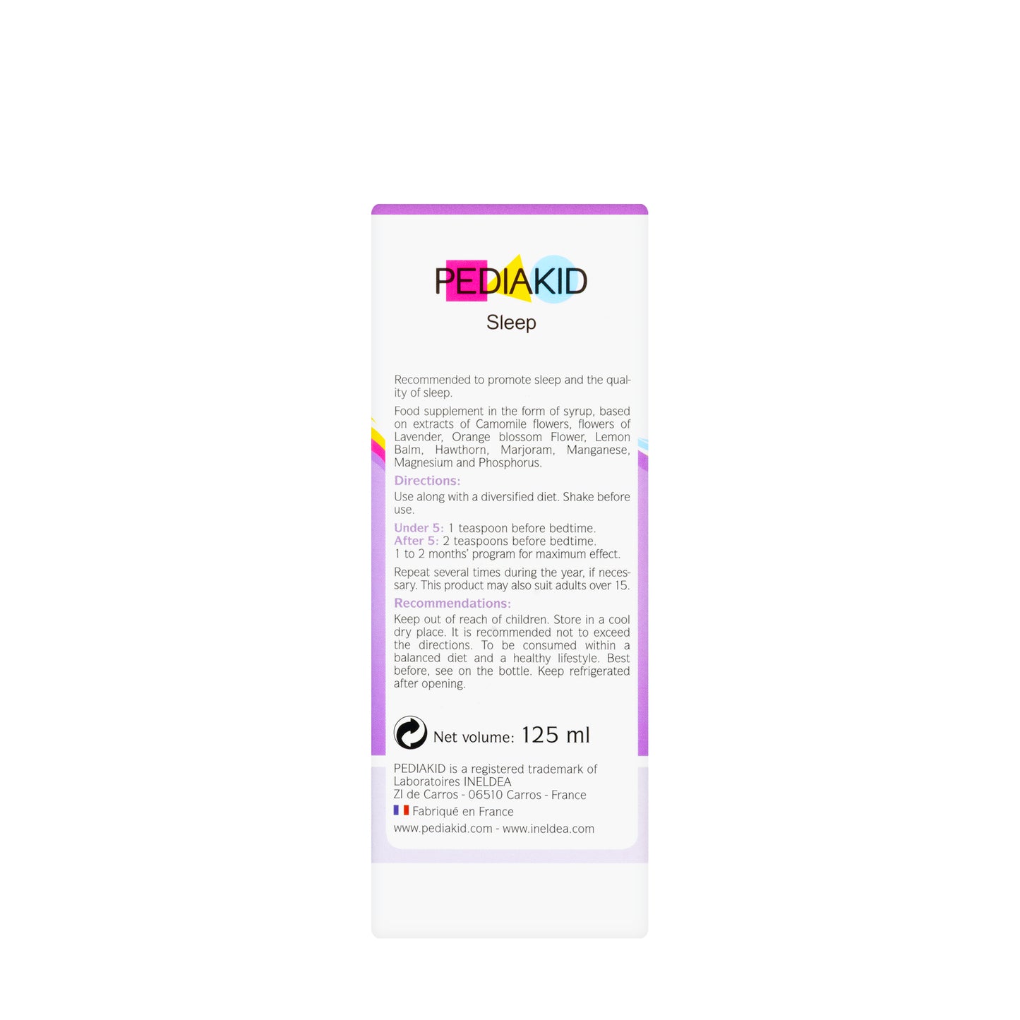 Pediakid Sleep Syrup 125 ml