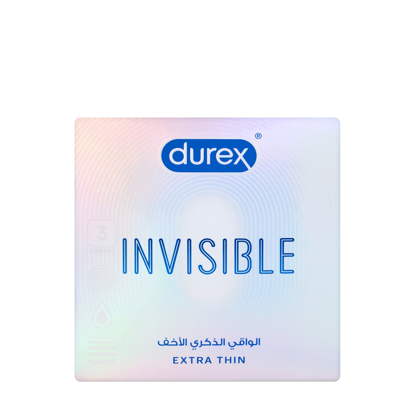 Durex Condom Invisible 3 Pieces