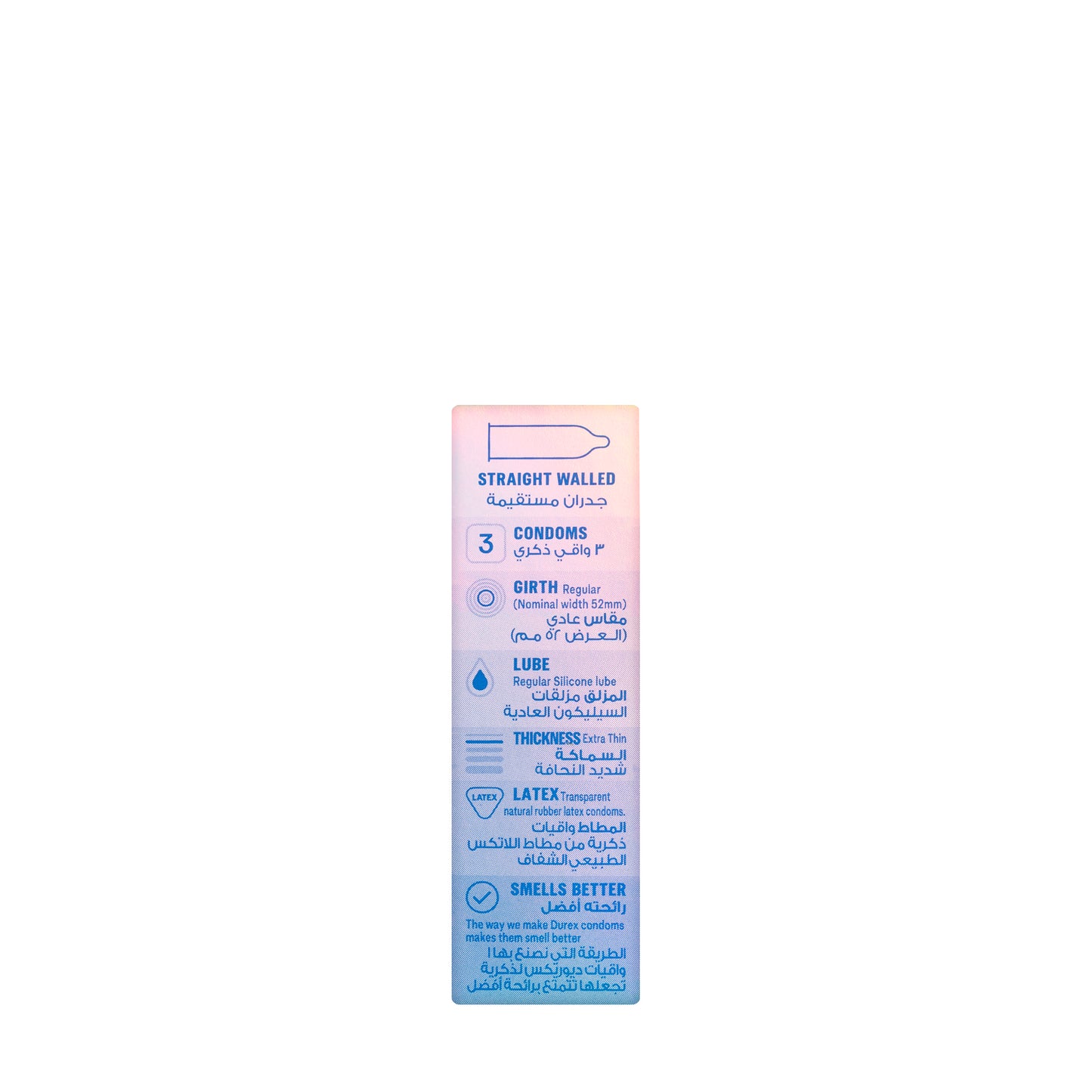 Durex Condom Invisible 3 Pieces