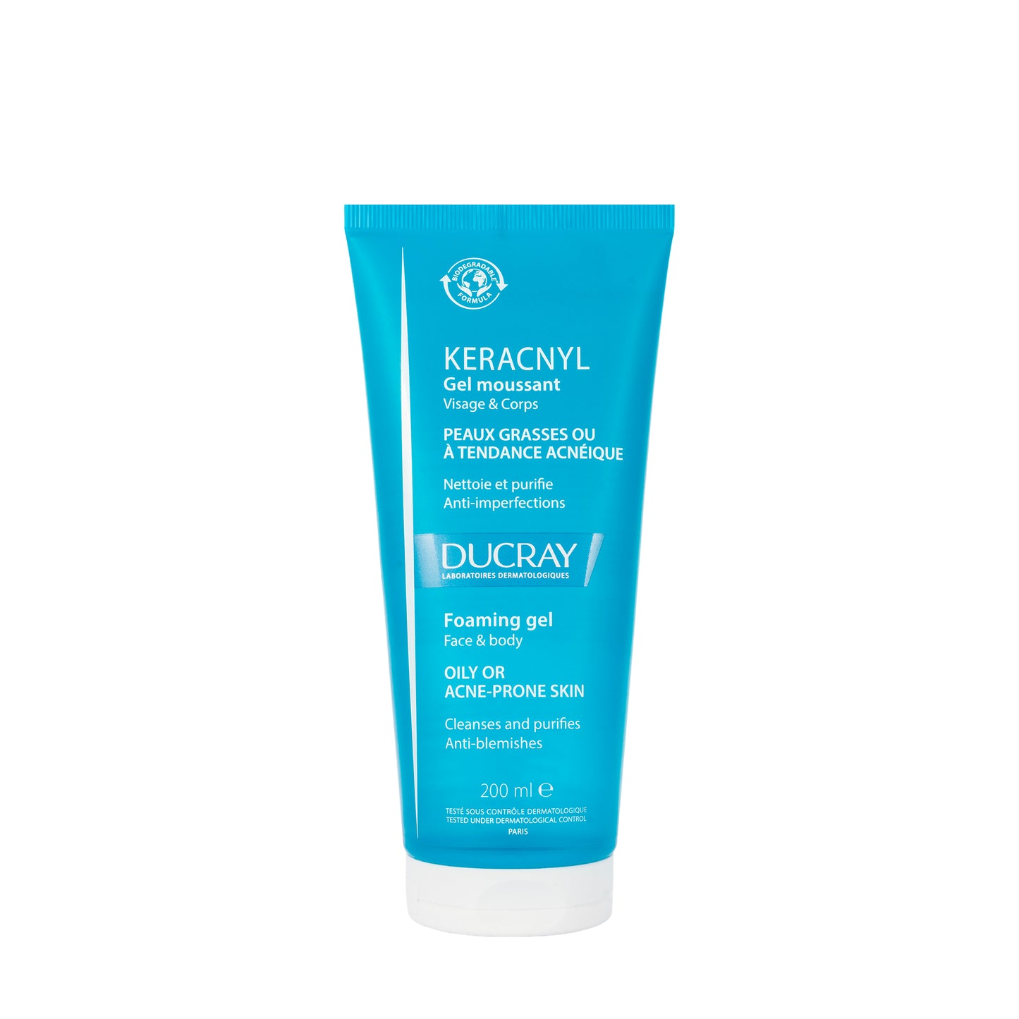 Ducray Keracnyl Foaming Gel 200 Ml