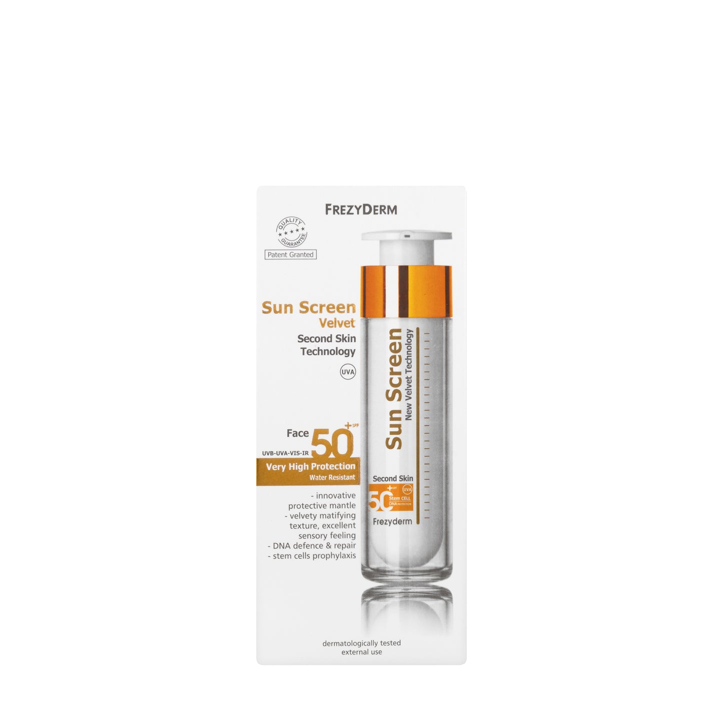 Frezyderm Sun Screen Velvet SPF 50  Face 50 Ml