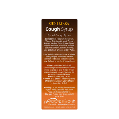 Generikka Cough Syrup 200Ml