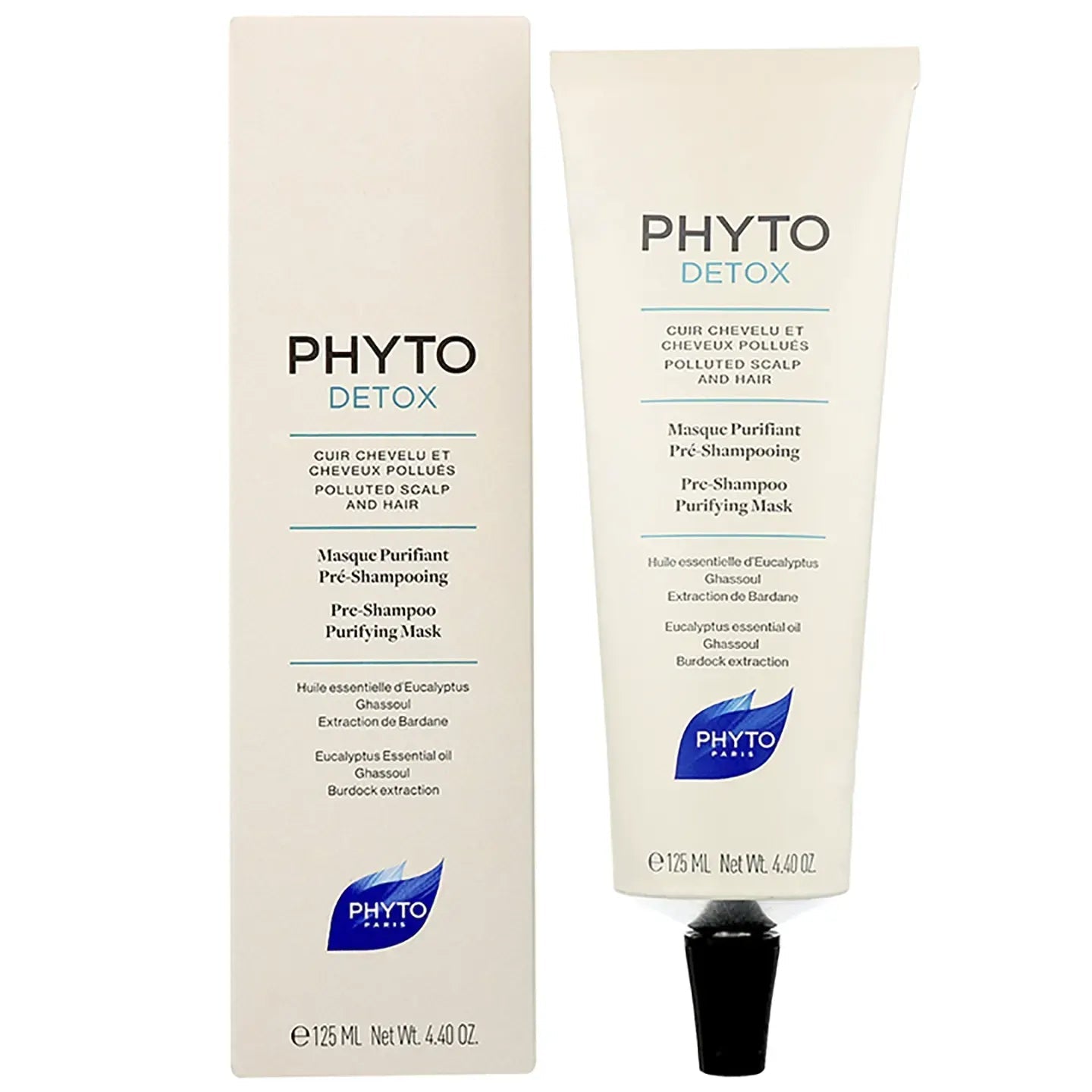 Phyto Detox Pre-Shampoo Purifying Mask 125 Ml