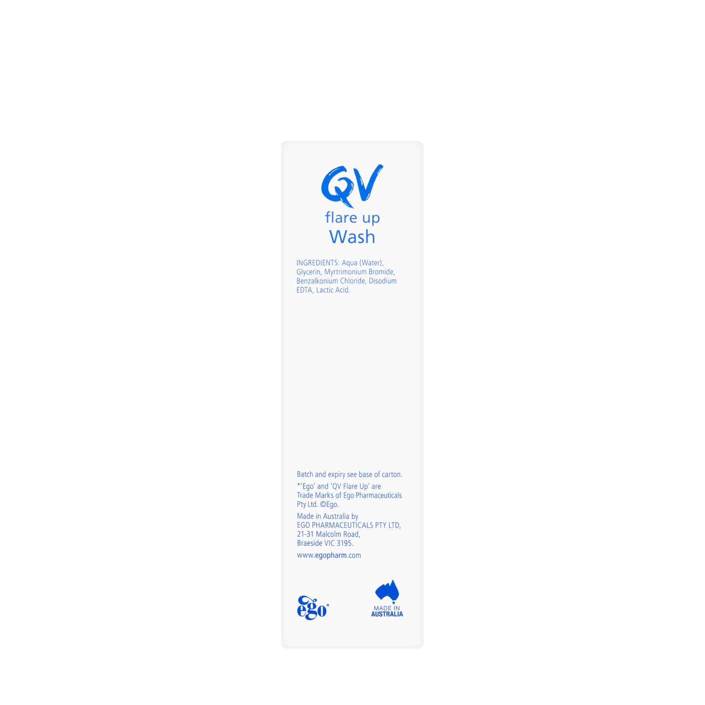 QV Flare Up Wash 150 ml