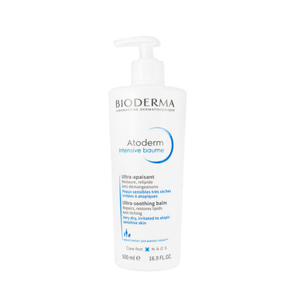 Bioderma Atoderm Intensive Baume 500 Ml + Atoderm Intensive Gel Moussant 200 Ml Offer Pack
