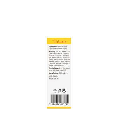 Walmark Vitamin D3 Drops 15ml