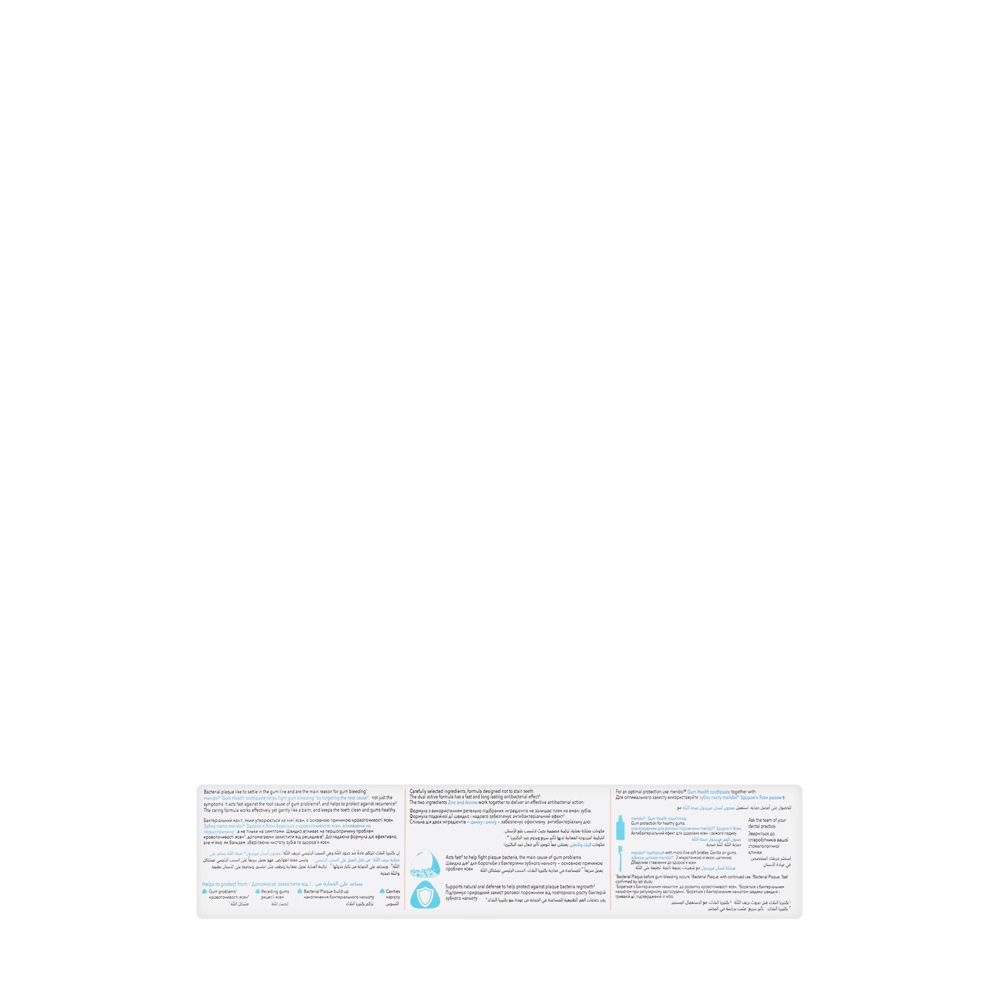 Meridol Fluoride Toothpaste 75ml