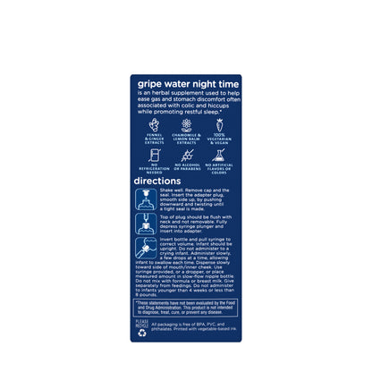 Mommys Bliss Gripe Water [Night Time] 120Ml