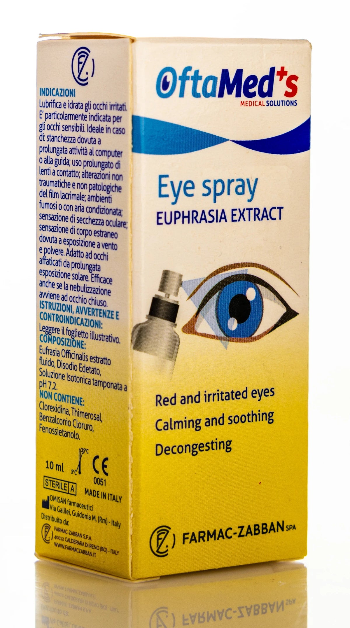 Oftameds Euphrasia Eye Spray 10Ml