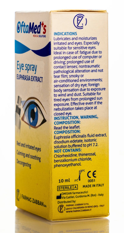 Oftameds Euphrasia Eye Spray 10Ml
