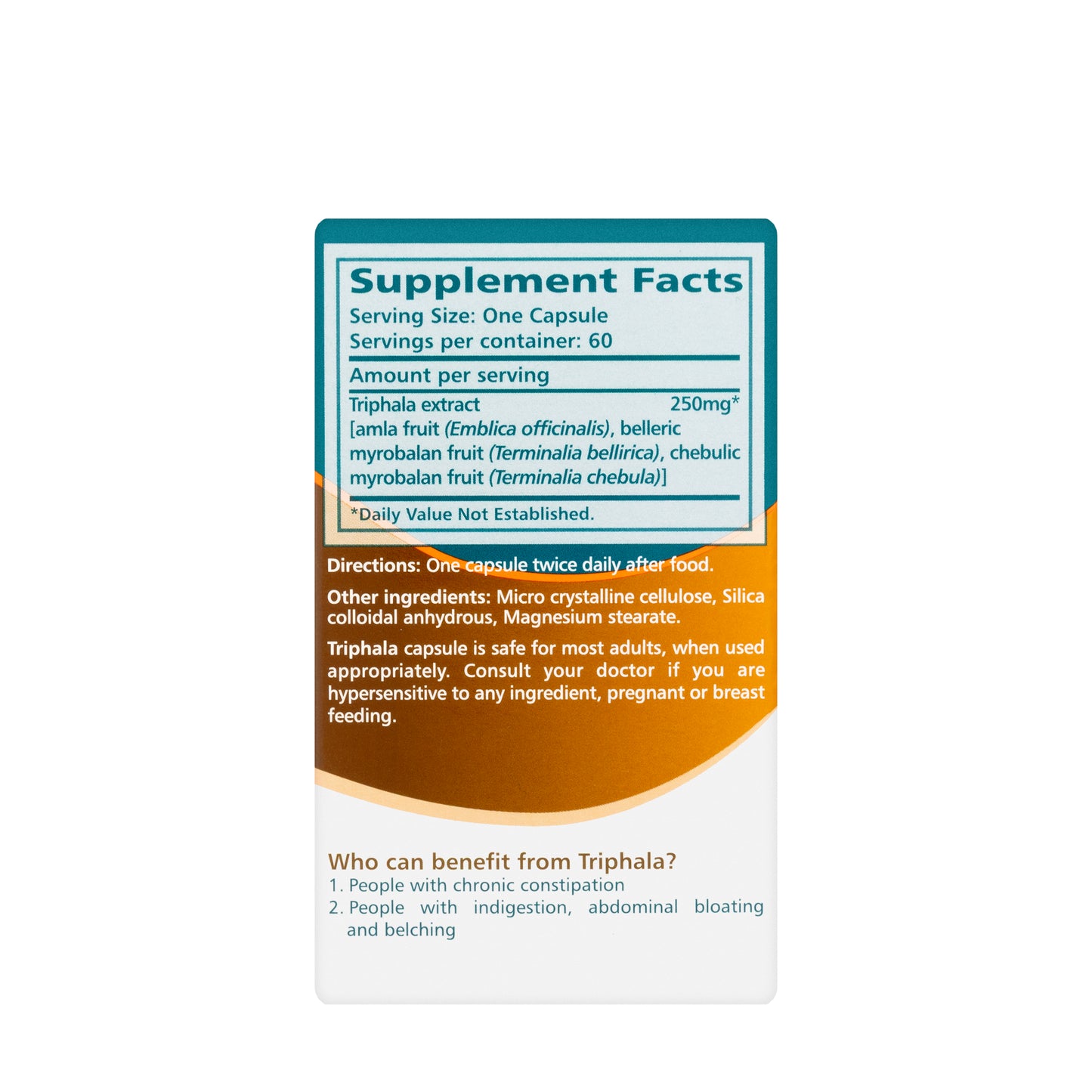 Himalaya Triphala Bowel Wellness 60 Capsules