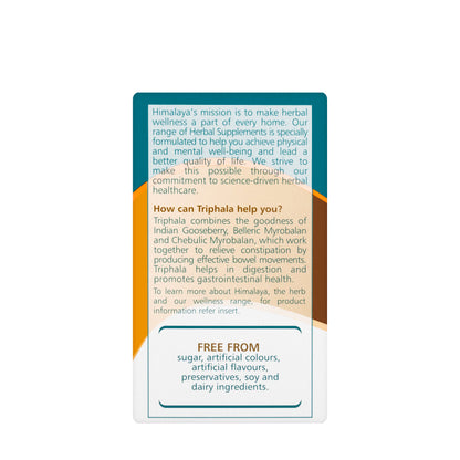 Himalaya Triphala Bowel Wellness 60 Capsules