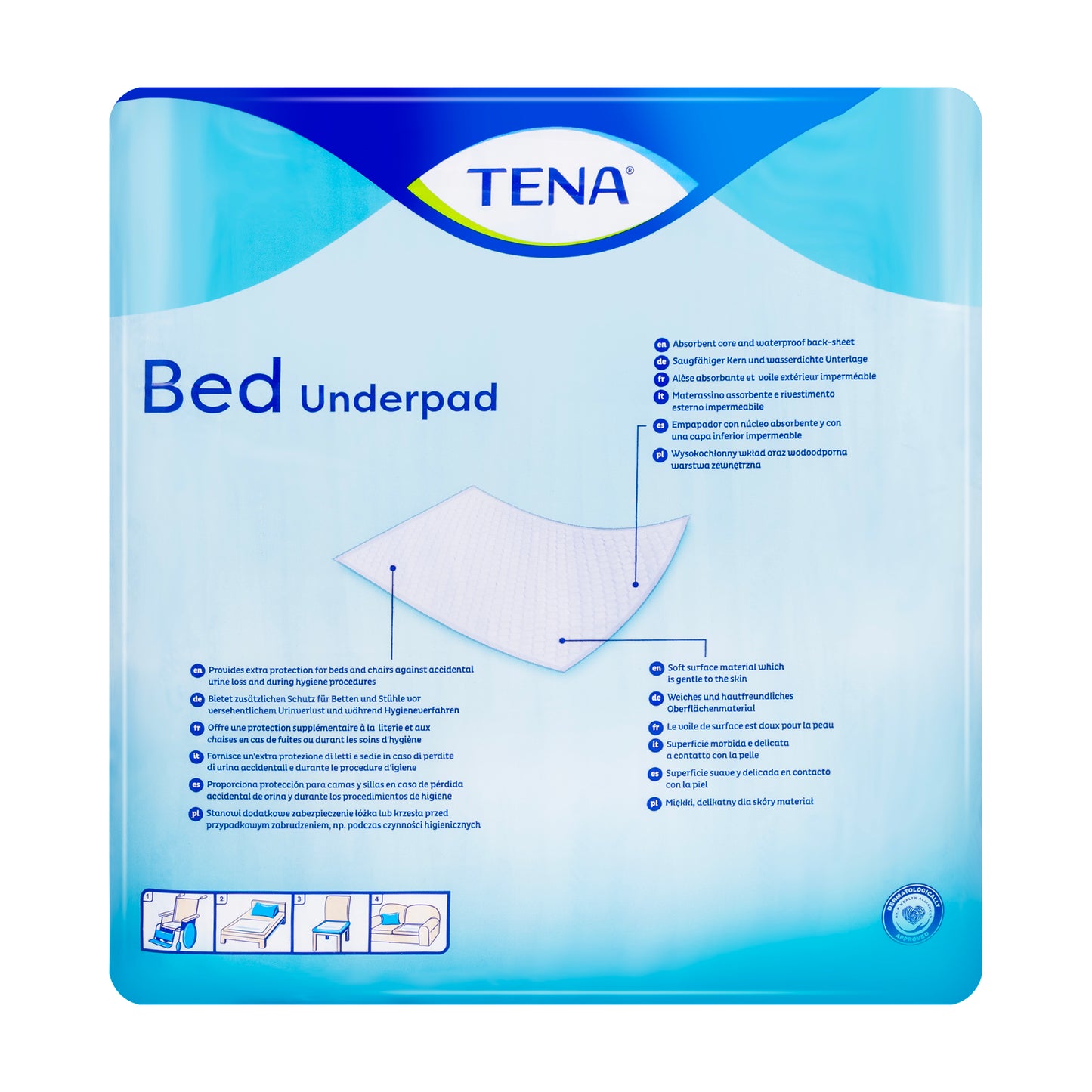 Tena Bed Plus 60 X 60Cm 40 Pieces