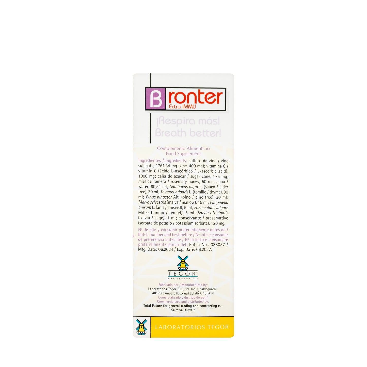 Bronter Cough Syrup 200Ml