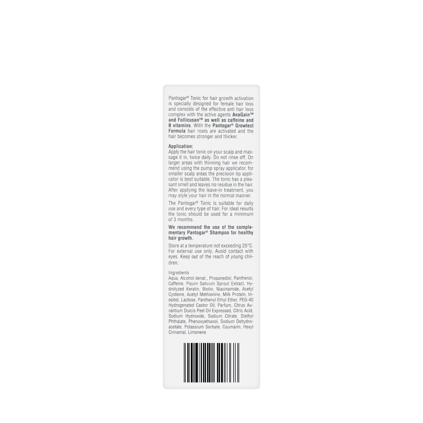 Pantogar Hair Tonic Women 100 ml