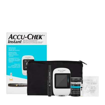 Accu Check Instant Mmol + Blood Pressure Machine